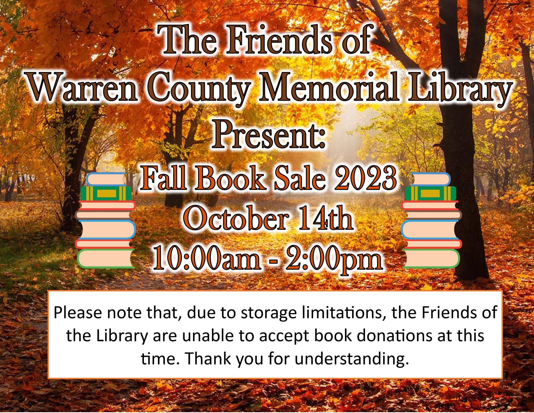 warren county memorial library friends of the library warrenton nc october 14 2023