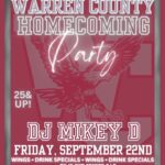 wchs homecoming time out sports bar warrenton nc 2023
