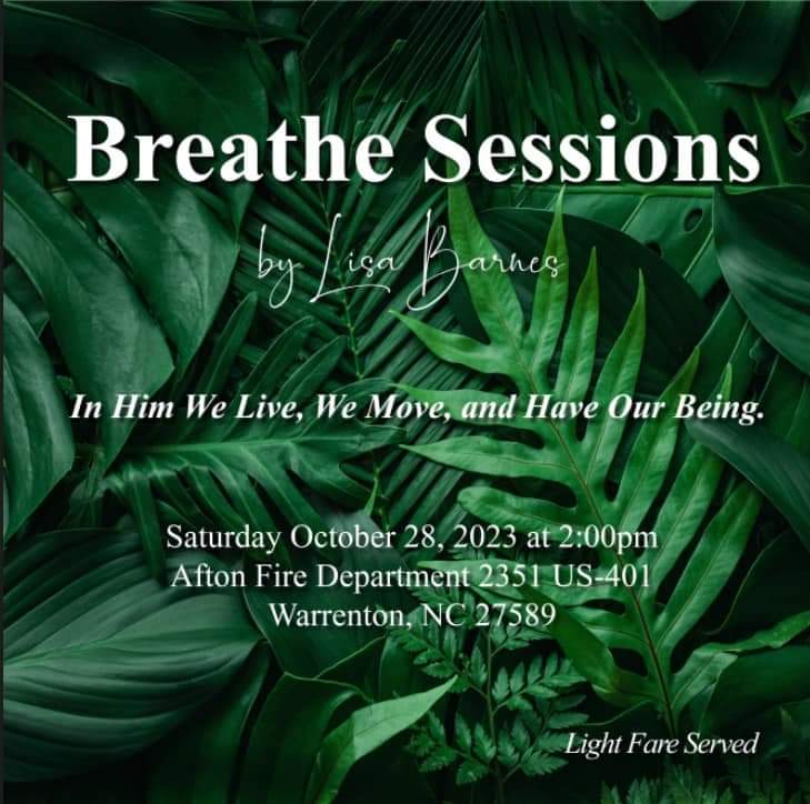 breathe sessions lisa barnes october 28 2023