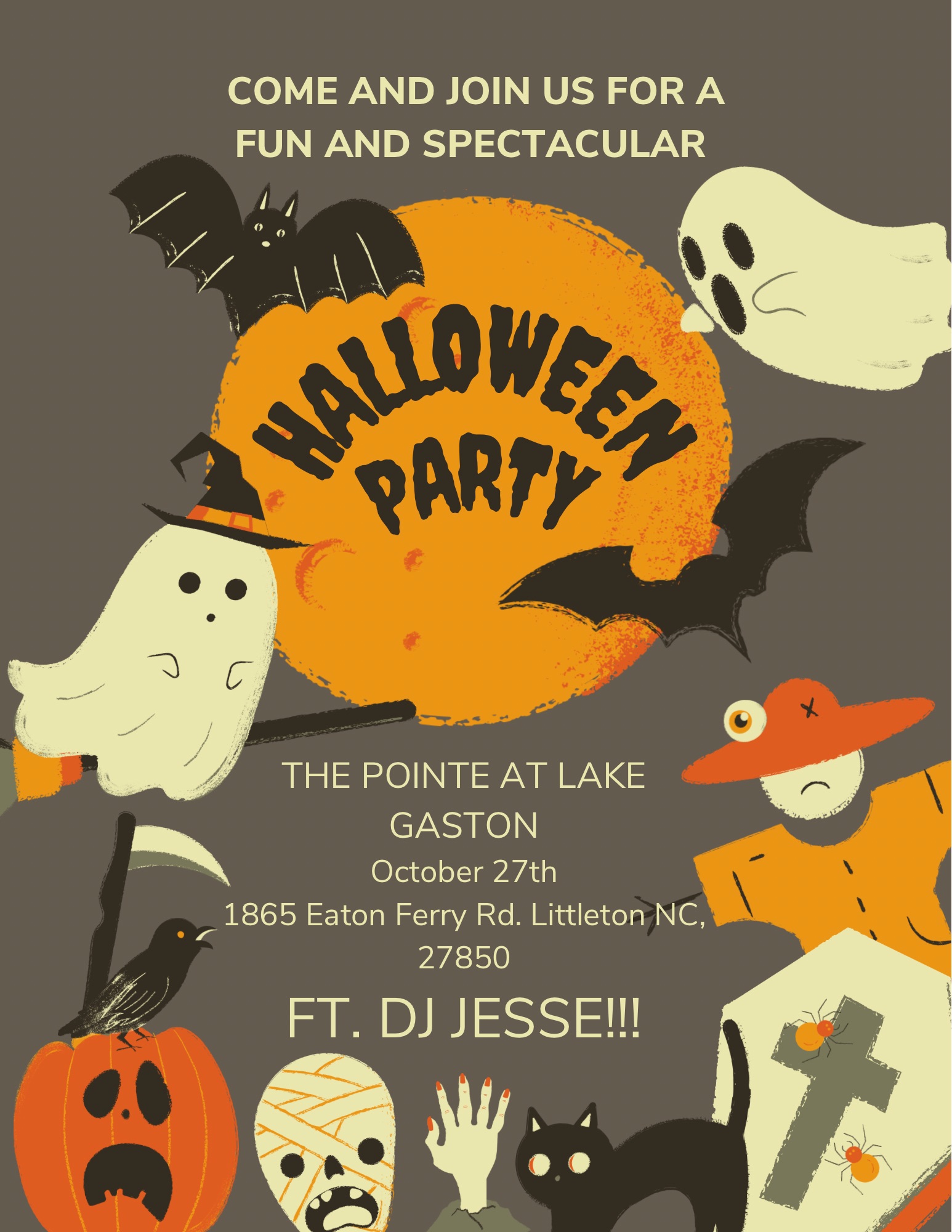 halloween party pointe at lake gaston littleton nc october 27 2023