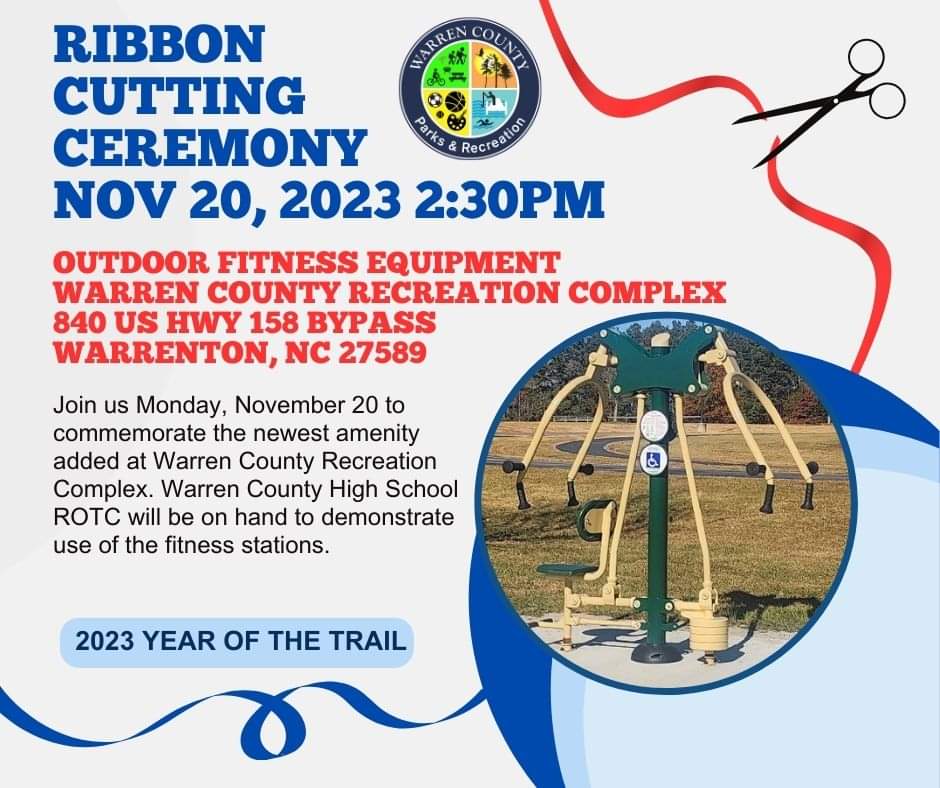 outdoor fitness equipment warren county recreation complex warrenton nc november 20 2023