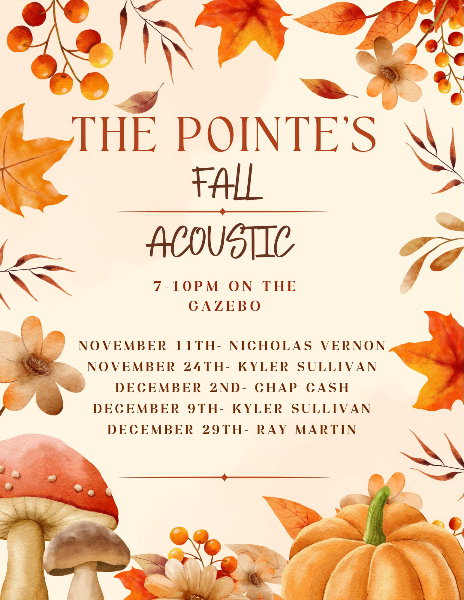 the pointe at lake gaston littleton acoustic fall 2023