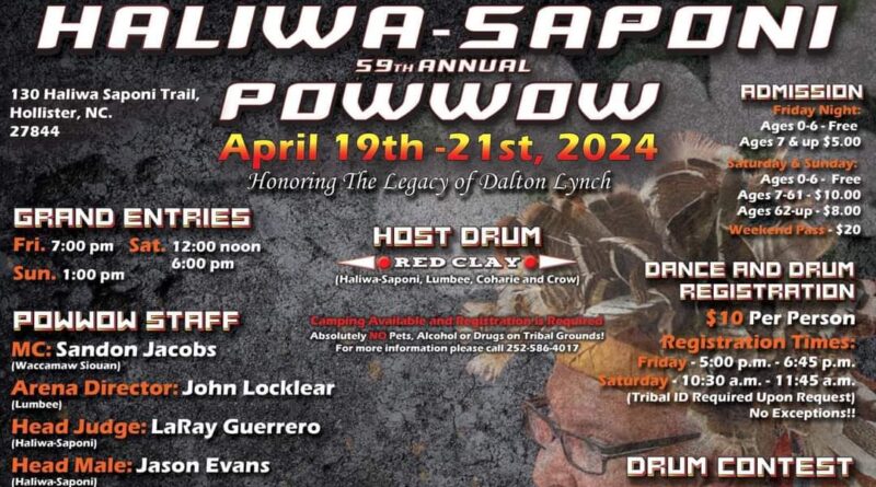Haliwa saponi Powwow 2024