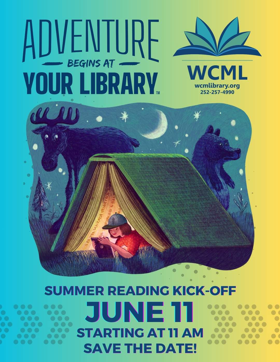 summer reading program kickoff warren county memorial library 2024