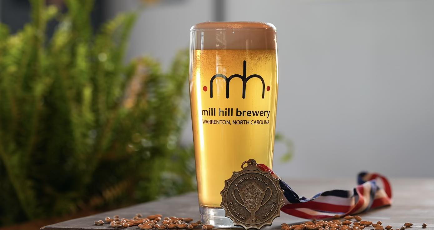 mill hill brewery warrenton nc beer grand reopening may 2024