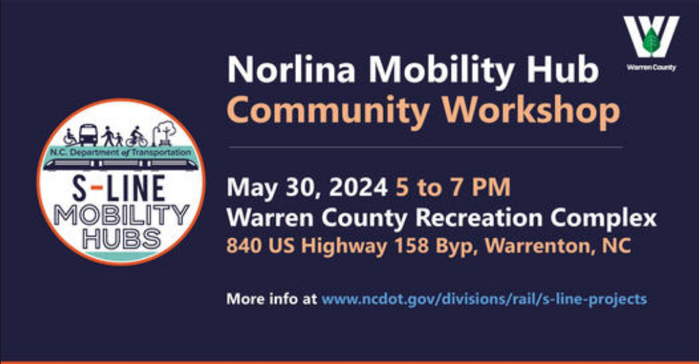 norlina mobility hub community workshop warren county