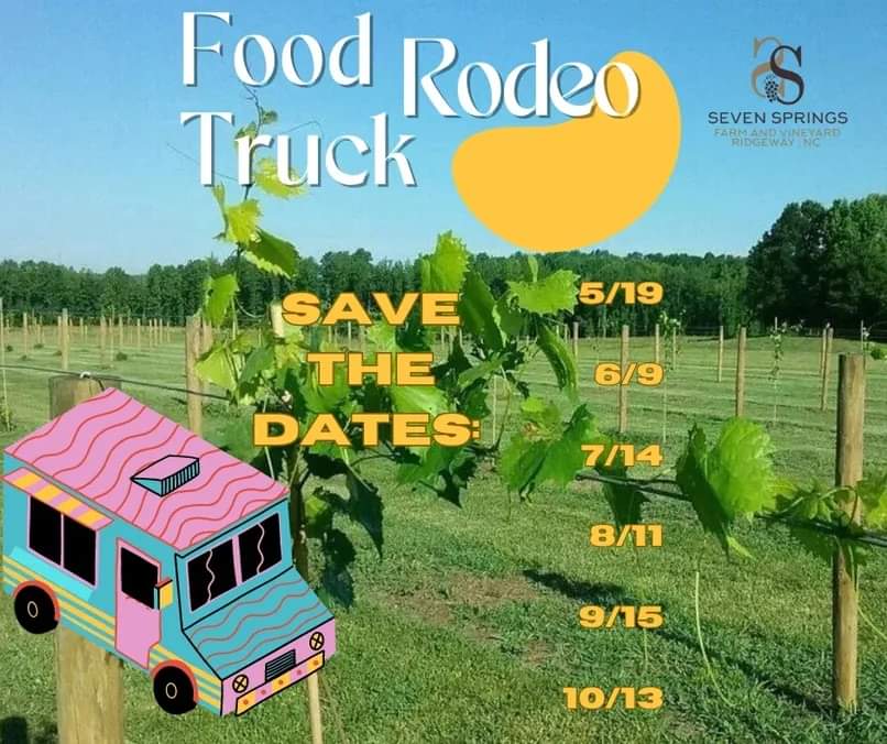 seven springs food truck rodeo norlina nc 2024