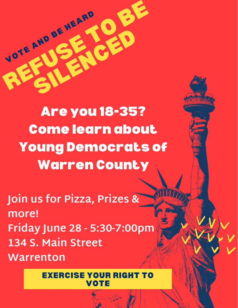 young democrats Warren County nc june 28 2024