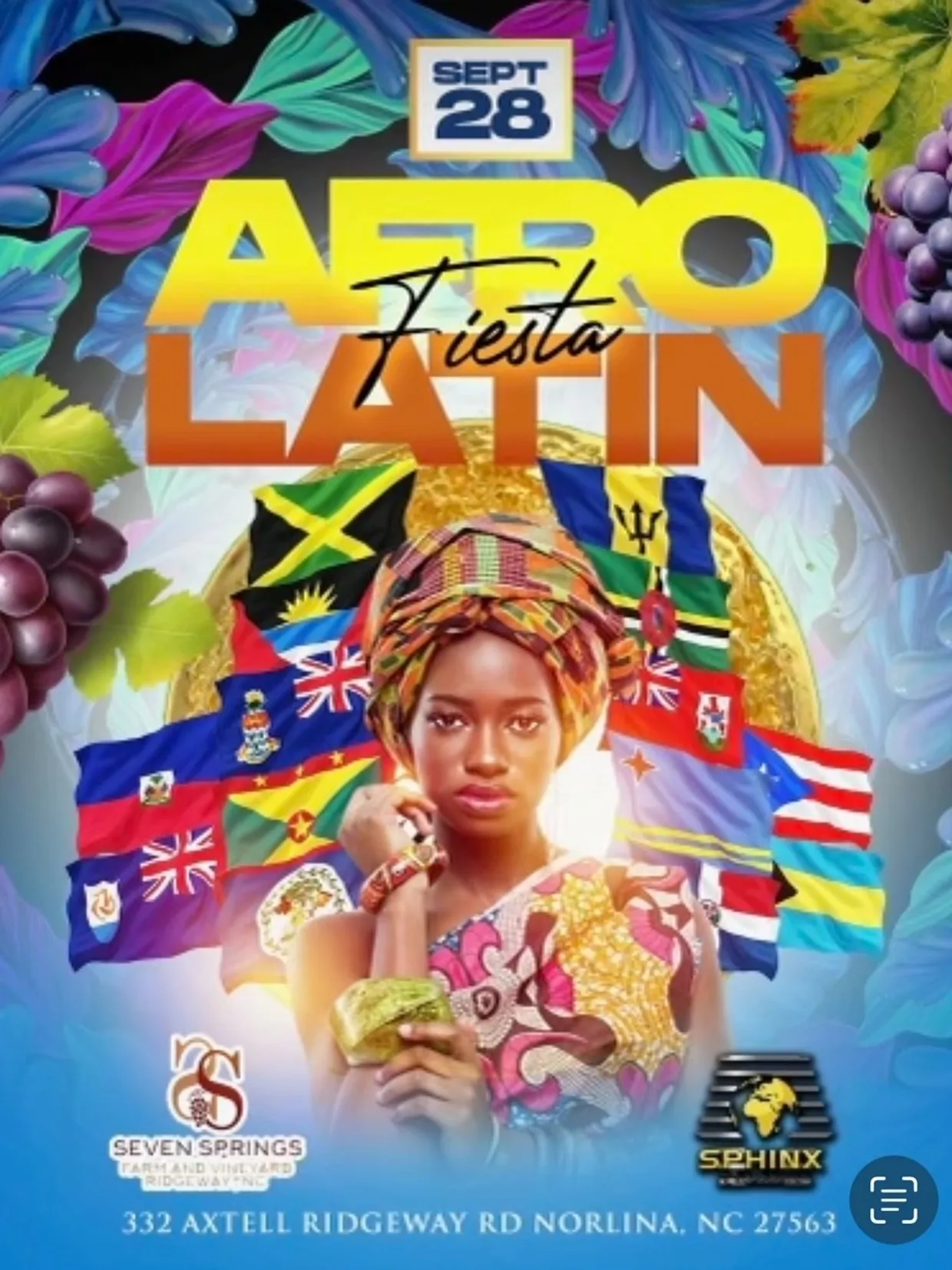 afrolatin fest seven springs farm and vineyard september 28 2024