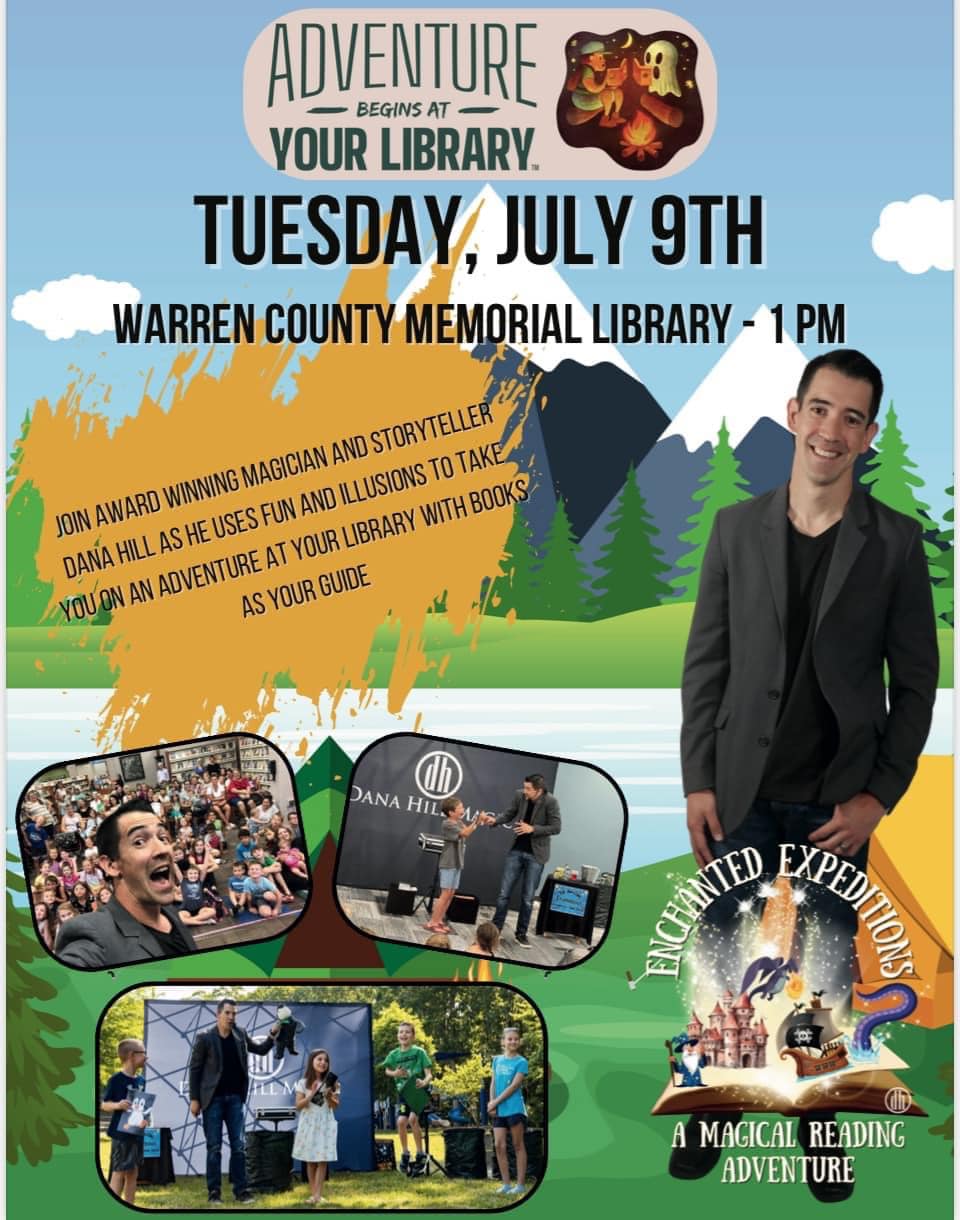 dana hill warren county memorial library july 9 2024