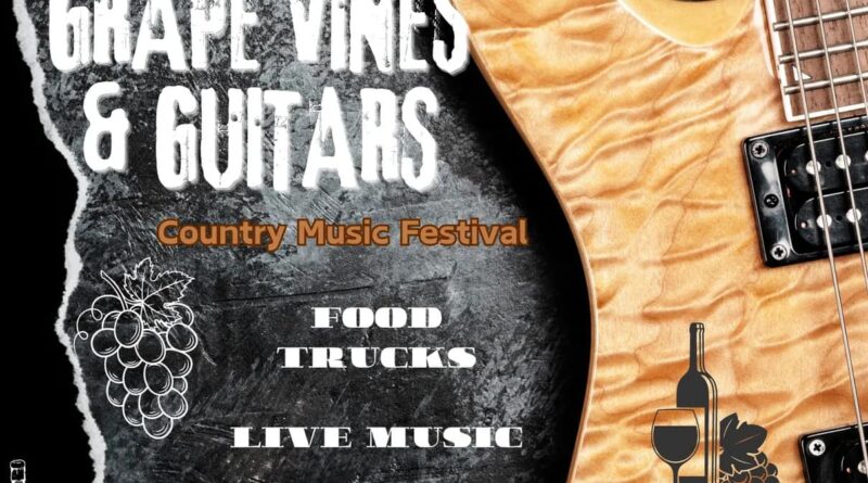 grape vines and guitars seven springs farm and vineyard norlina nc august 2024