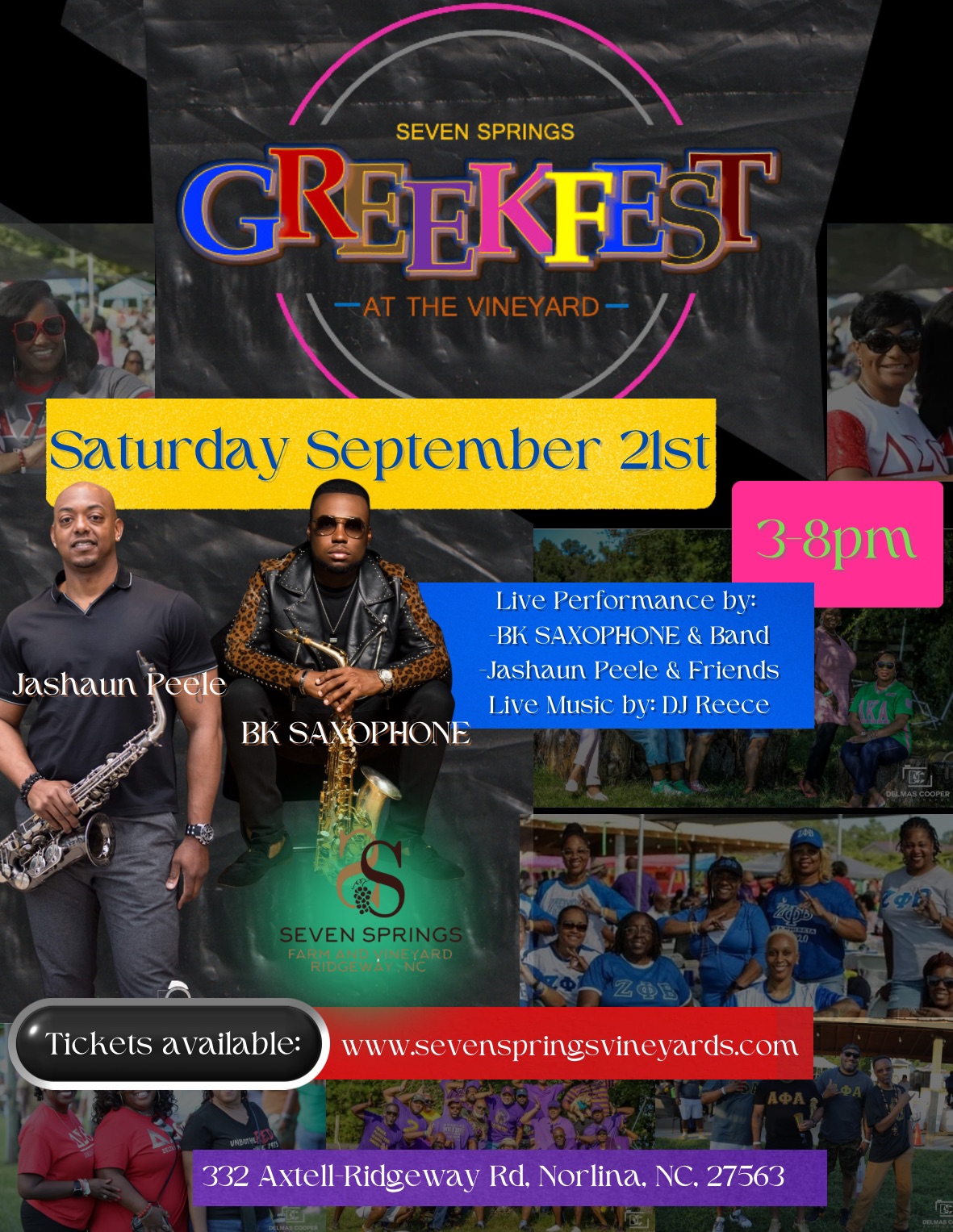 seven springs farm and vineyard greekfest 2024