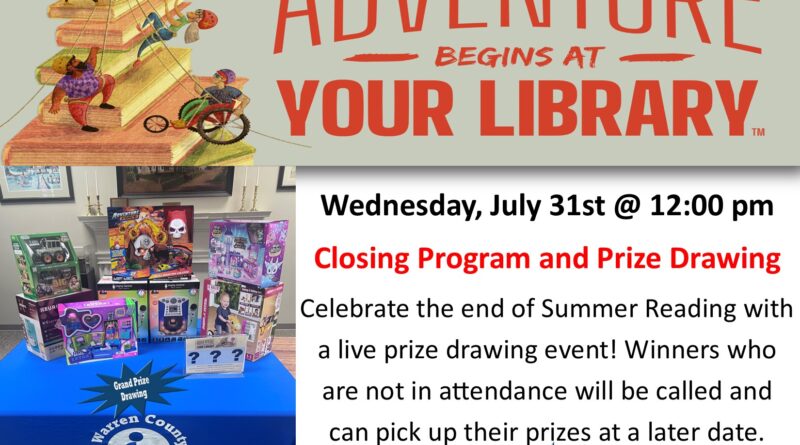 summer reading program closing program warren county memorial library warrenton nc