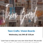 vision boards warren county memorial library warrenton nc july 2024