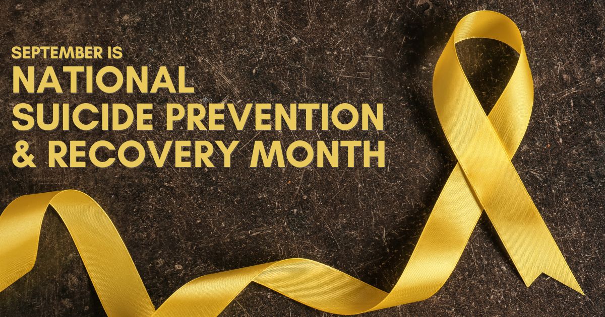 SEPTEMBER IS NATIONAL SUICIDE PREVENTION AND RECOVERY MONTH WARREN COUNTY NC