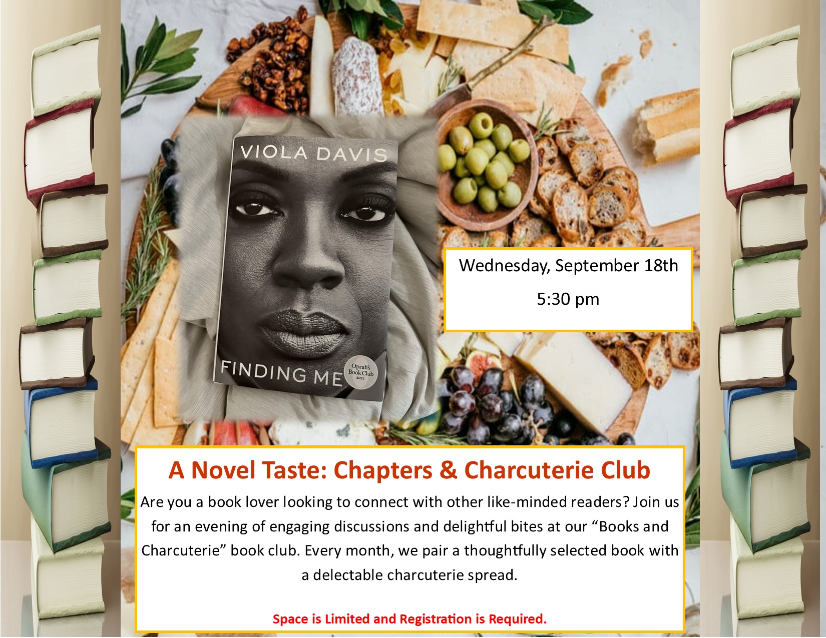 chapters and charcuterie club september 2024 warren county memorial library warrenton nc