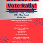 get out the vote rally september 2024 warrenton nc