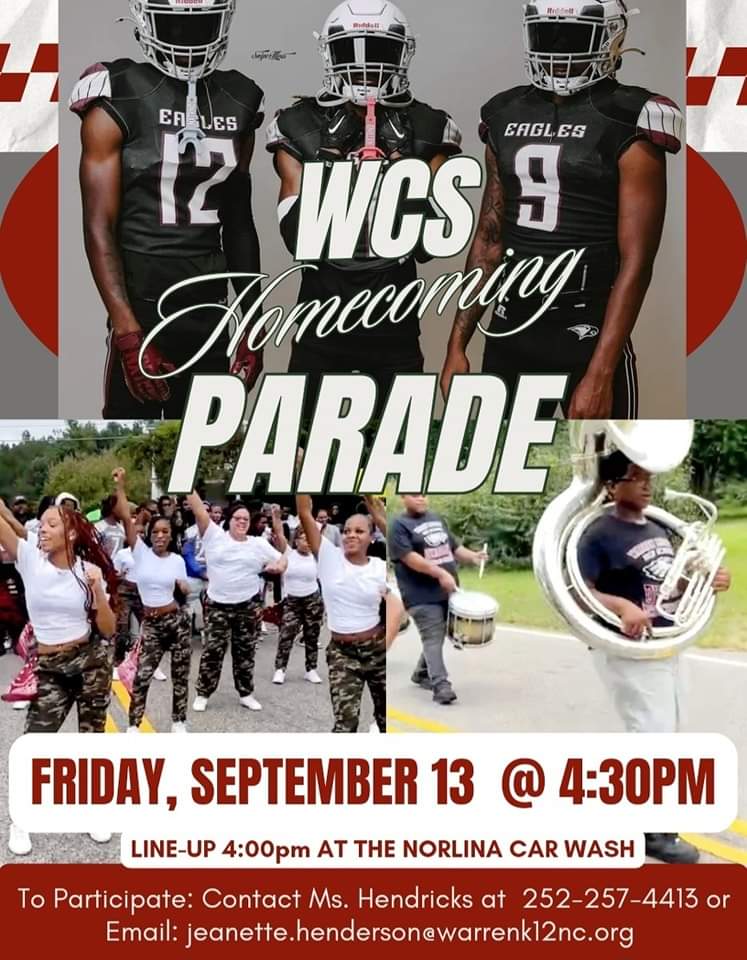 warren county schools homecoming parade 2024