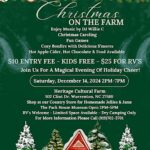 christmas on the farm heritage cultural farm december 2024