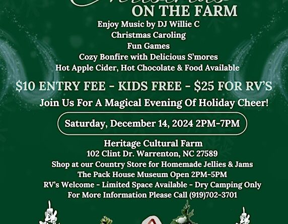 christmas on the farm heritage cultural farm december 2024