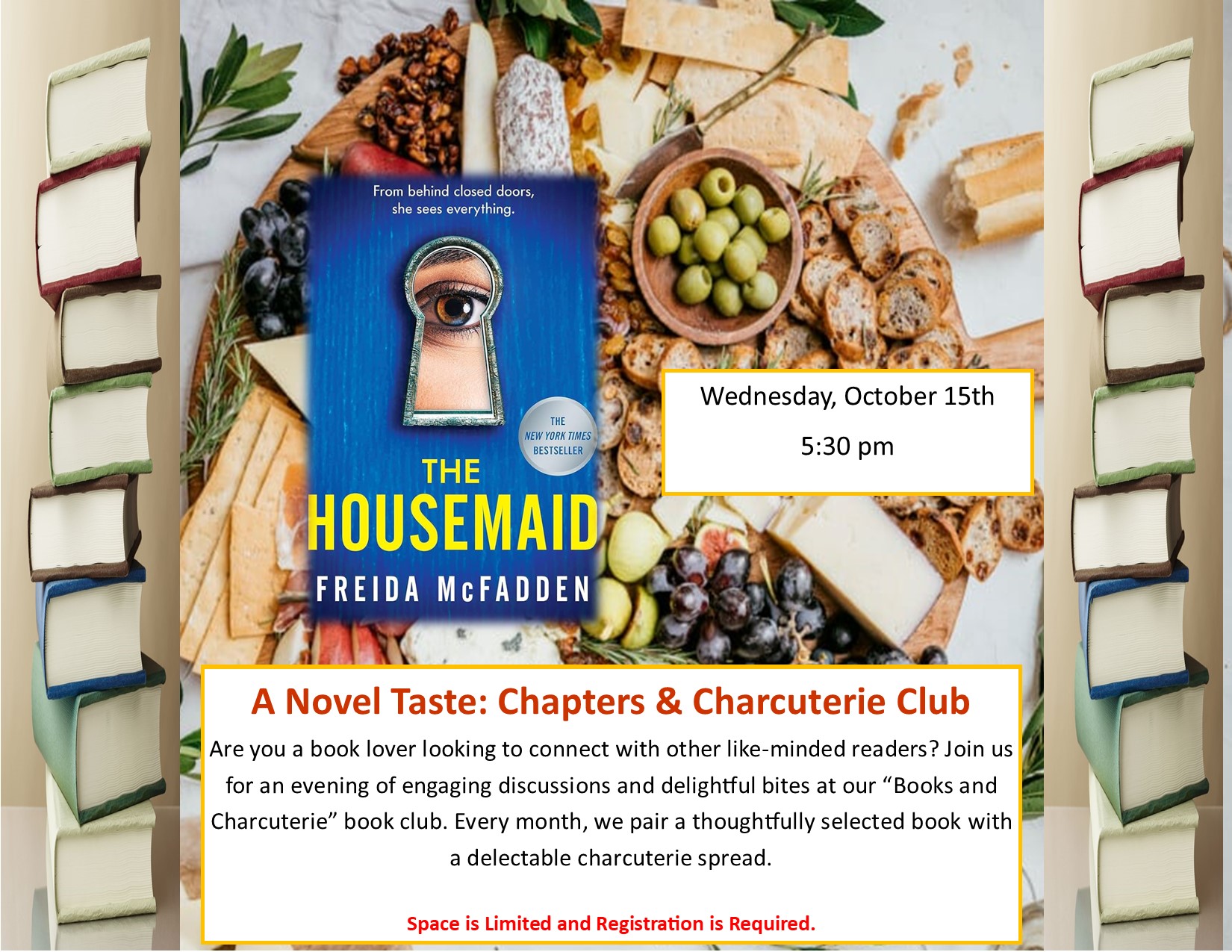 housemaid freida mcfadden warren county memorial library warrenton nc novel taste chapters and charcuterie club