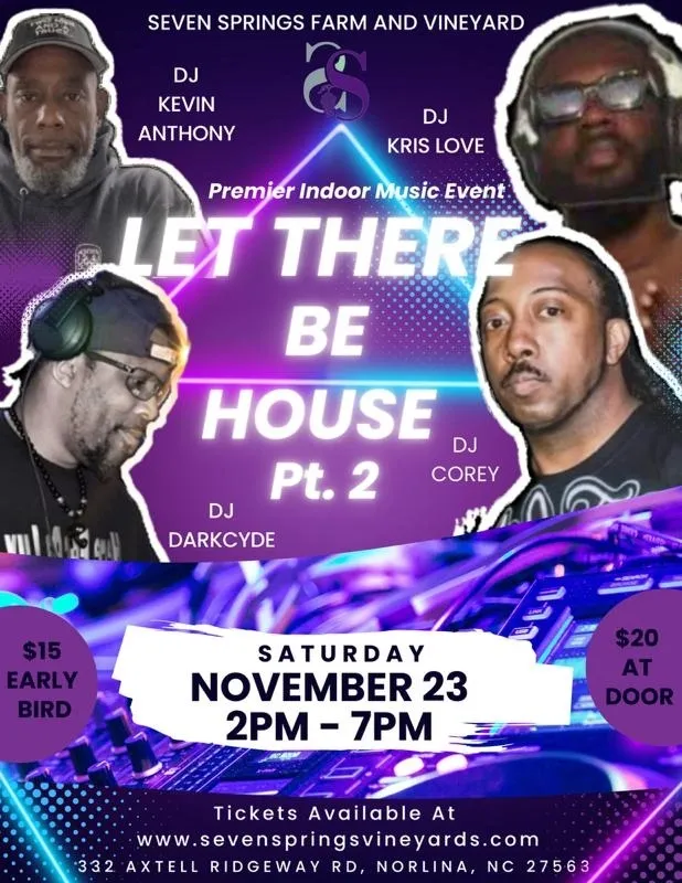 let there be house part 2 seven springs farm and vineyard norlina nc nov 2024