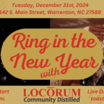 locorum ring in the new year warrenton nc 2024 2025