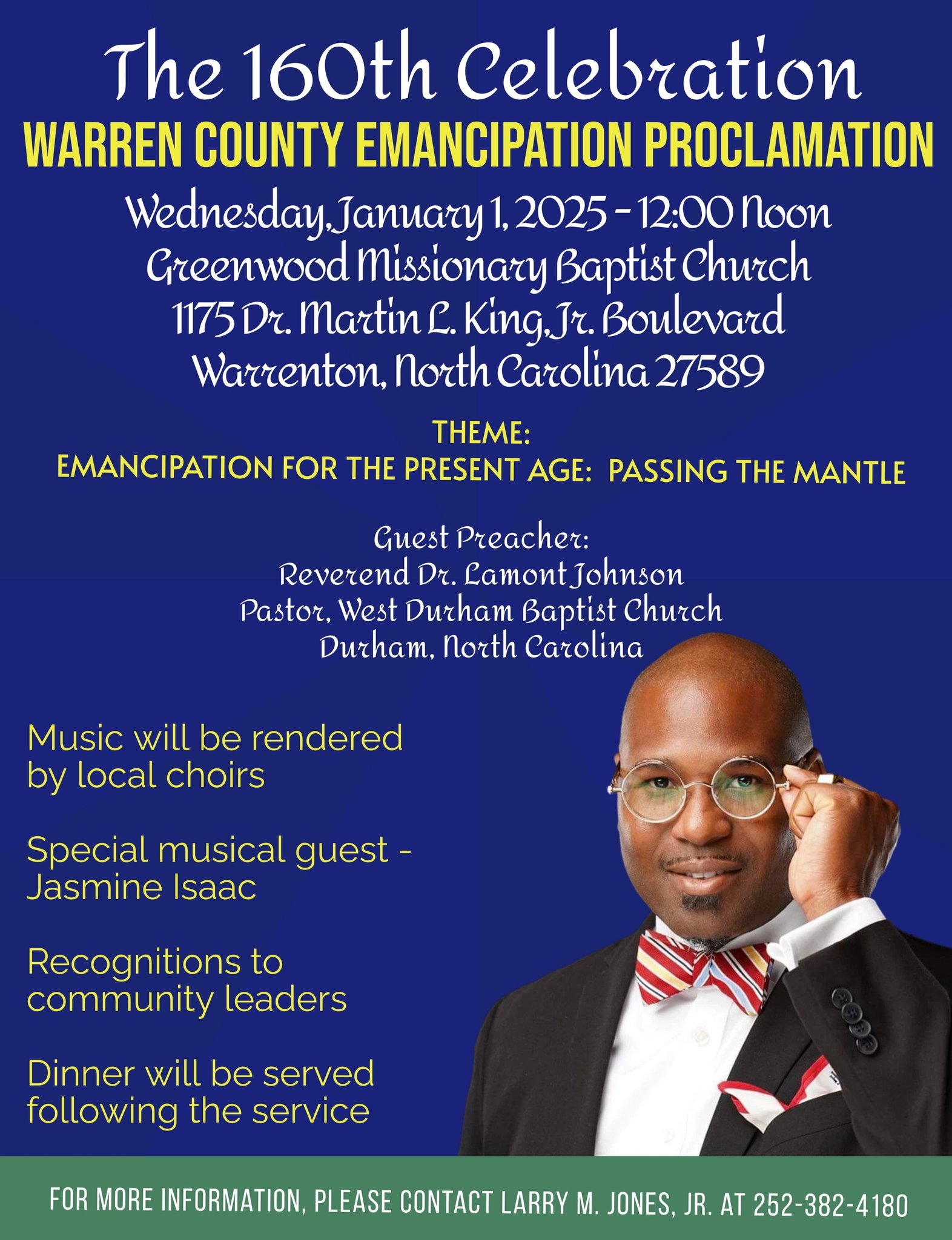 warren county emancipation proclaimation greenwood missionary baptist church january 1 2025