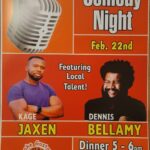 comedy night lake gaston pizza kage jaxen dennis bellamy february 22 2025