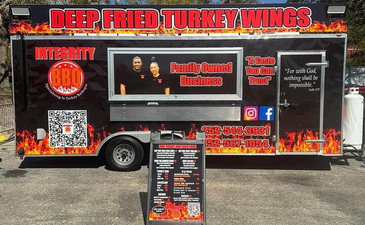 integrity bbq food truck nc