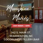 moonshine and movie locorum distillery warrenton nc