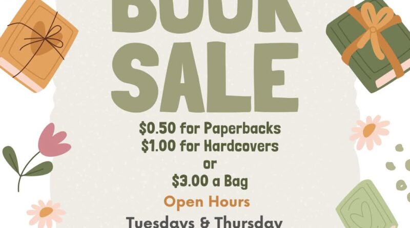 warren county memorial library book sale warrenton nc