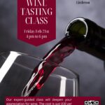 wine tasting class lake gaston coffee littleton nc february 21 2025