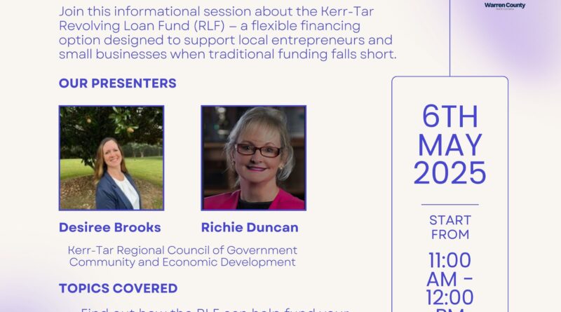 Kerr Tar Informational Session