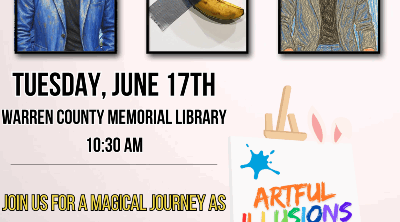 Dana Hill Magic warren county memorial library warrenton nc june 2025