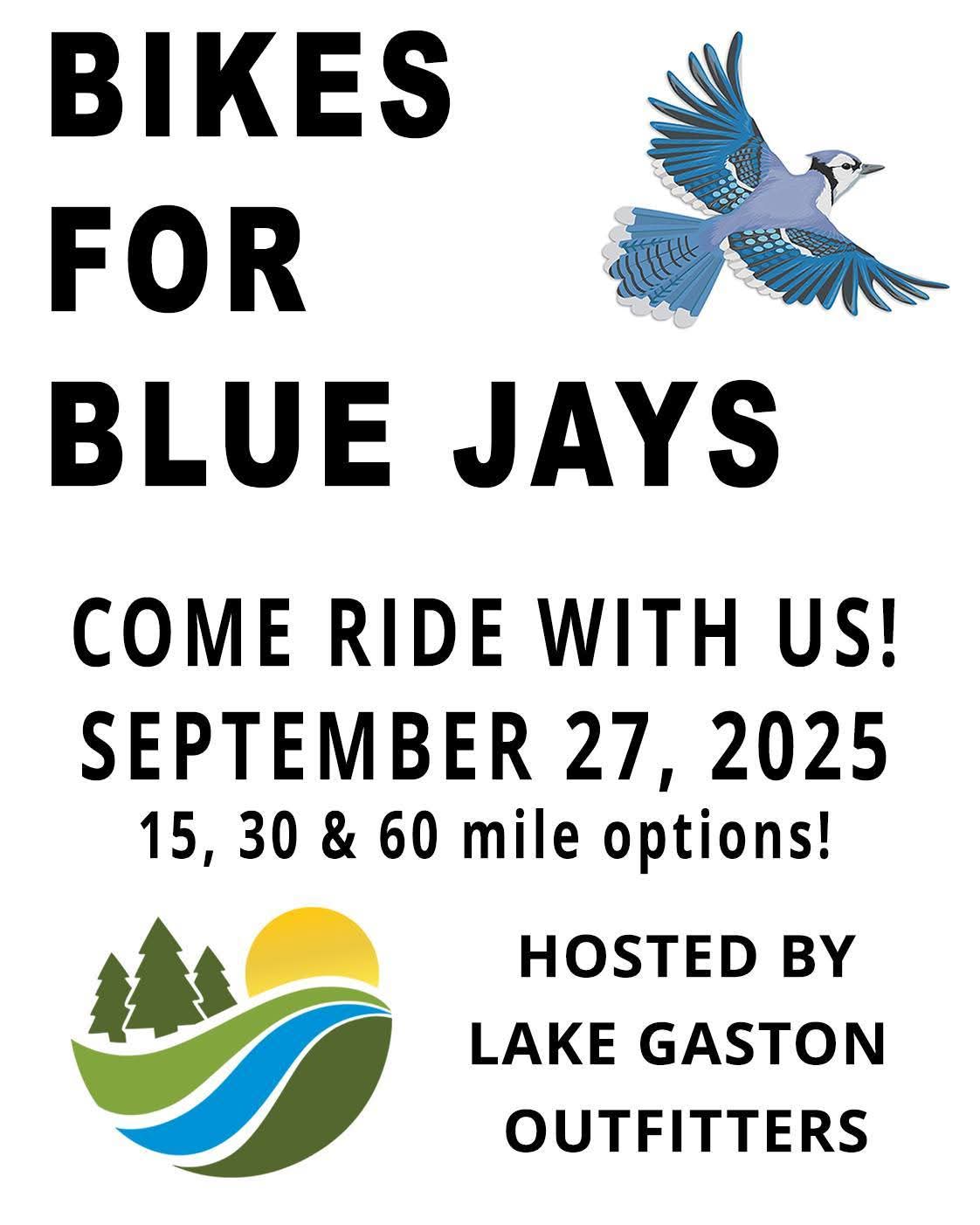 bikes for blue jays lake gaston outfitters littleton nc 2025