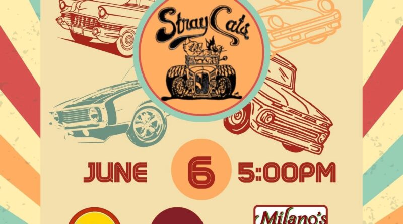 cruise in Stray Cats Hot Rod Association warrenton nc june 2025