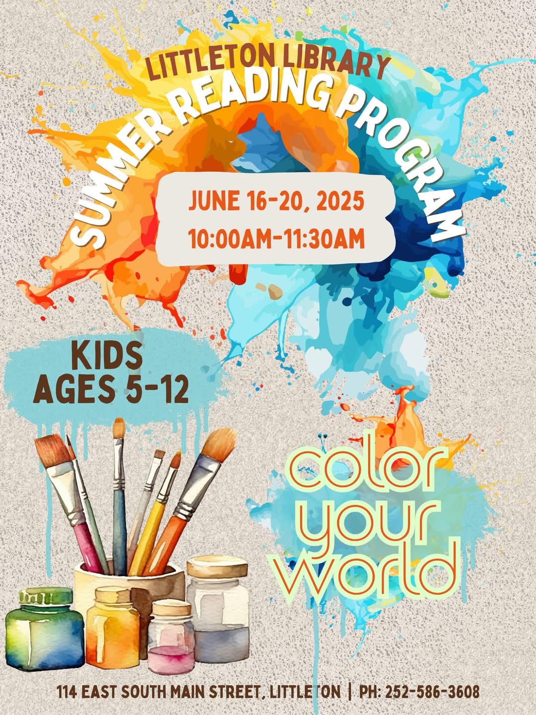 littleton library summer reading program 2025