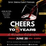 seven springs farm and vineyard 5th anniversary norlina nc