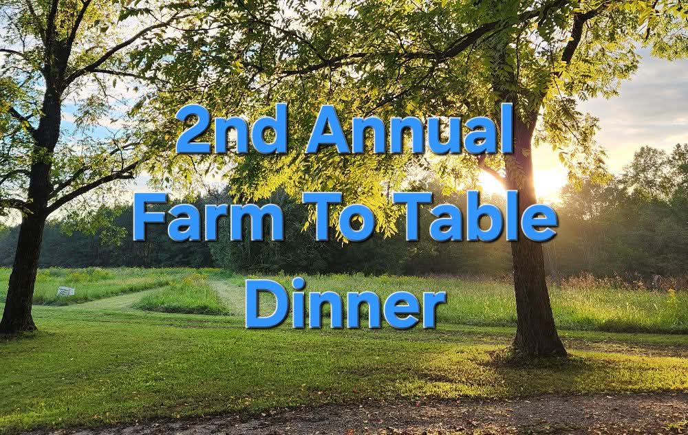2nd Annual farm to table dinner Warrenton nc