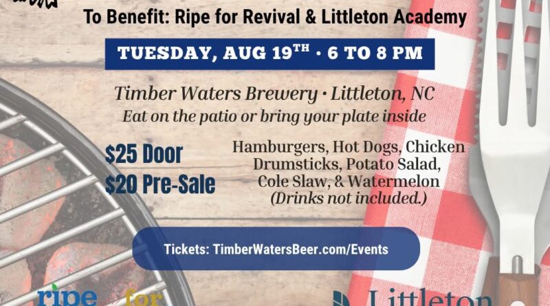 Big Blue Jay Community Cookout Ripe for Revival Littleton Academy August 2025