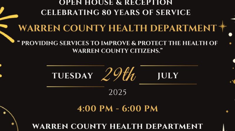 Warren County Health Department 80 Years of Service Celebration Warrenton NC