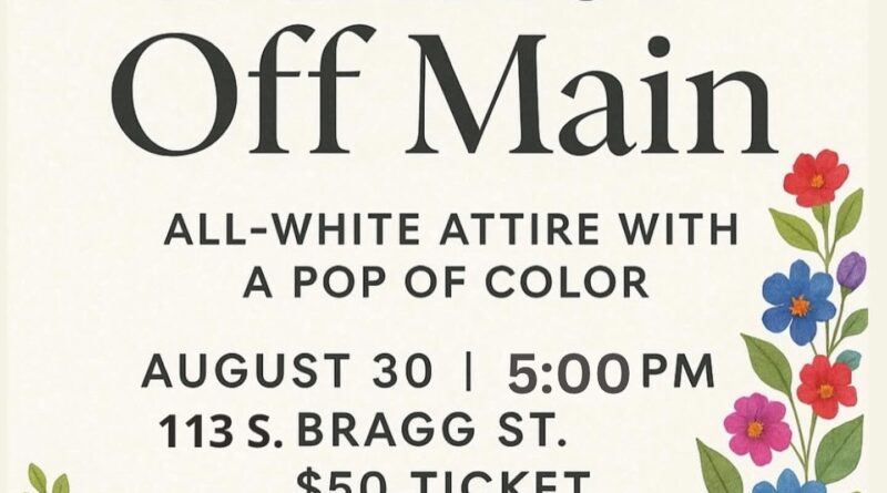 dinner off main bricie events warrenton nc 2025