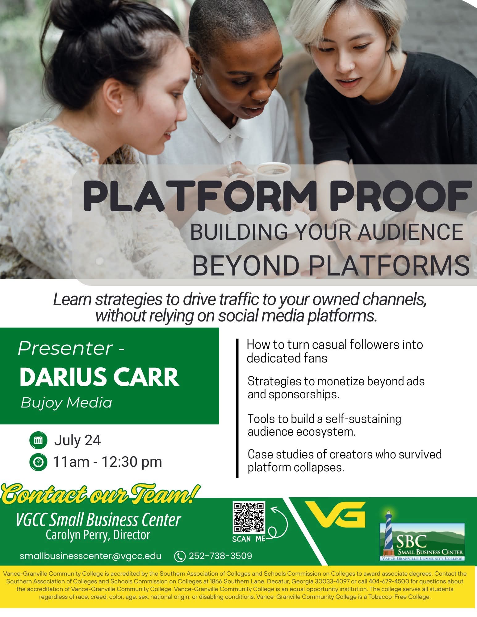 platform proof bujoy media vgcc small business center online marketing
