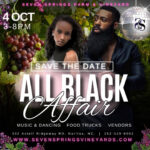 seven springs farm and vineyard all black affair norlina nc 2025