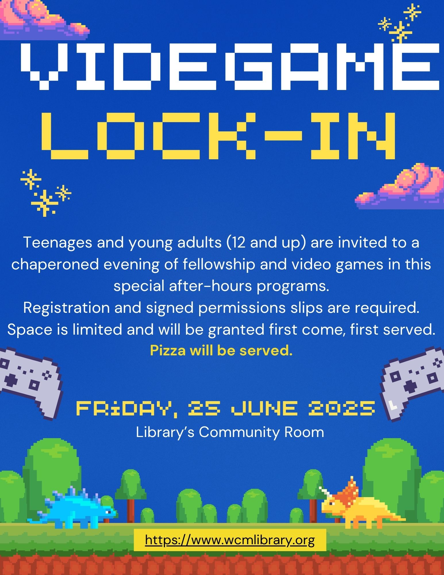 video game lock in warren county memorial library warrenton nc july 2025