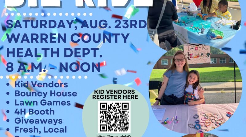 warren county farmers market biz kidz august 23 2025 warrenton nc