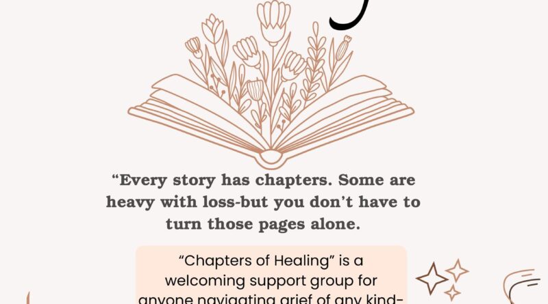 grief support group chapters of healing trillium healthcare warren county memorial library august 2025