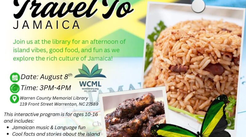 travel to jamaica warren county memorial library warrenton nc