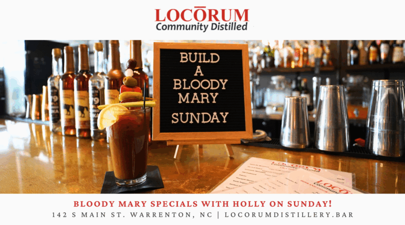 build a bloody mary locorum distillery warrenton nc